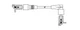 BREMI Ignition Cable For MERCEDES Vario OPEL Combo VAUXHALL 82-13 0041531828