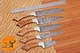 CUSTOM HANDMADE FORGED DAMASCUS STEEL CHEF KNIFE SET KITCHEN KNIVES SET 1578
