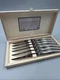 Jean Dubost Laguiole 6-Piece Steak Knife Set, Stainless Steel Handles