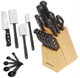 Farberware 22-Piece Never Needs Sharpening Knife Kitchen Tool Set Triple-Rivet