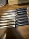 Calphalon Contemporary 4.5 Stainless Steel Serrated Knife Pack of 7 USED