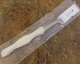 Cutco 1726 KZ Three Tine Turning Fork Chefs USA Pearl White Handle New
