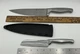2 KitchenAid Kitchen Knives 7.5&rdquo; Chef Knife w/Blade Cover & 4.5&rdquo; Santoku Set