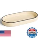 Preston Lane Signature Ceramic Tray &ndash; Handmade in Portugal with Fluted Edges & H