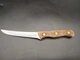 CHICAGO CUTLERY 103S Steak Knife 4.25" Blade USA Walnut 3 Brass VINTAGE