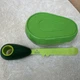 Kuhn Rikon Avocado Knife Colori-Cut, Pit and Scoop Avocado +Avocado Keeper