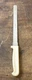 Vtg Quikut 13&rdquo; Serrate Knife Quikkle Blade Stainless Steel Plastic White Handle