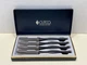 Cutco 1759JG Serrated Steak Table Knife Set Of 4 In Box