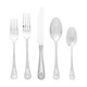 Towle Everyday Nautical Flatware Service for 4, 20 Piece 20 Piece, Silver 