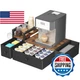 Homeiju Coffee Pod Drawers - K Cup Organizer, Nespresso Pods Holder with Mug Rac