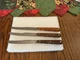 Lot of 3 Case XX,M254 SS Miracl Edge Steak Knives,used condition
