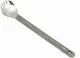 TOAKS Titanium Long Handle Spork with Polished Bowl Silver 