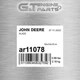 AR11078 PLATE fits JOHN DEERE (Surplus Open Box)