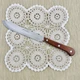 Vintage MEDALLION Japan Stainless Serrated Utility Slicing Knife 6.75&rdquo; blade