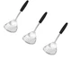Chef Craft Stainless Steel Slotted Skimmer | 13-Inches Long | 3-Pack 3 pack
