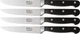 Hen & Rooster Kitchen Knife Set Bakelite Stainless Steel Black - HR002-HRI008