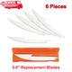 OUTDOOR EDGE 3.5" RazorSafe Replacement 5.0" Boning/Fillet Knife Blades - 6 PCS
