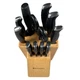 KitchenAid 12 Piece Fine Edge Knife Cutlery Block Set + Shears EUC