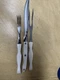 Cutco Carver set #11 Pearl 1723, 1727, 1726 Factory Refreshed Cutco Carver set #11 Pearl 1723, 1727, 1726 Factory Refreshed
