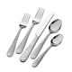 Pfaltzgraff Capri Frost 53 Piece Flatware Set Service For 8 Dishwasher Safe