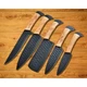 Custom Hand Made Chef Knife Set Kitchen Knives - forged High Carbon Steel 2713