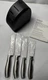 Hampton Forge 5 Piece Kobe Utility Cutlery Block Set in Cb - Metallic