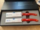 CUTCO Spatula Spreader 1768 & Trimmer Knife 3721 BRAND NEW In Box ENGRAVED