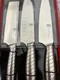 J.A. Henckels Int'l Sho Series 3pc Hollow Edge Chef/Santoku Knife Set