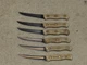 Chicago Cutlery 103S 6 Piece Steak Knife Set GREAT COND.