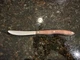 Vintage Cutco 1059 Steak Knife Serated Edge Brown Wood Handle Wood Handle