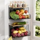 TIDIIABODE Magnetic Shelf for Fridge 2 Pack Large Container Magnetic Spice Rack