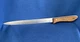 VTG EXCEL CUTLERY SLICER Chef Slicing Knife 10.25" Blade Full Tang Walnut Handle