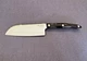 Cutco 2166 Petite Santoku Knife 5-1/4" Stainless Blade Brown Swirl Handle MINT