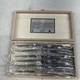 Estate Jean Dubost Laguiole France Set(6)9&rdquo; Steak Knives Original Box