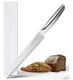 HAST Japanese Carbon Steel 8-Inch Serrated Bread Knife Ultra-Sharp Bread Slicing
