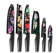 Astercook ASKN-10 6 Piece Flower Kitchen Knife Set German High Carbon Stainless