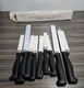 Quikut Sharpkut II Cutlery Set 9 Knife Demo Filet Meat Bread Slicer Chef Carving