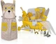 KIDS BAKING SET Teddy Bear Real Working Utensils Cookie Cutters By BAKER BUDDY