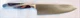 HAMMER STAHL 6 inch CHEFS KNIFE Carbon Steel Inlaid Handle in Original Box EXC