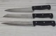 Set of 3 J.A. Henckels international ever sharp pro Serrated knife