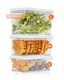 Giraffy Co. Vacuum Food Storage Canister Set 3 pcs BPA-Free Durable Containers f