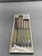 Jean Dubost Laguiole Set Of 6 Steak Knives Ivory Handles New