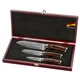 Wakoli EDIB 3-Piece Damascus Kitchen Knife Set in Wooden Gift Box &ndash;  (VG10 Core)