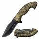 New Tac Force Linerlock A/O Snakeskin Folding Poket Knife TF-1043CA