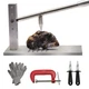 Oyster Shucker Tool Set - Adjustable Oyster Clam Opener Machine with 304 Stai...