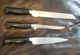 ZWilling J.A. Henckels 3 Knives 31070-160 6" 31086-140 5.5 31076 Soligen Germany
