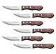 Tramontina 6-Piece Jumbo Steak Knife Set &ndash; Stainless Steel Blades with Ergonomic
