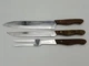 Lifetime Cutlery Jet Cut 2 Knives & Fork Vintage "D-400" Stainless Steel  Japan