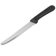 DON Round Tip Steak Knife Black Plastic Handle with 5" Blade- 12 Units