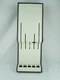 Cutco #1742 Plastic Wall Rack Hanging Knife Storage Tray Holder 5 Slot 2 Tone